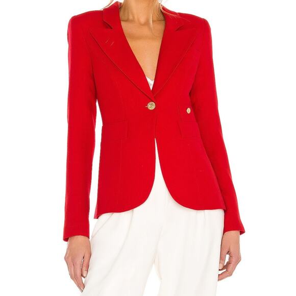 Smythe Classic Duchess Blazer Red - Picture 10 of 10